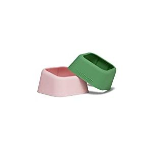 TIME TIMER Coque pour Mod - pour l'apprentissage en Classe, l'outil d'étude à la Maison, l'horloge de Bureau des étudiants et Les réunions avec Fonctionnement Silencieux (Lot de 2), Rose et Vert