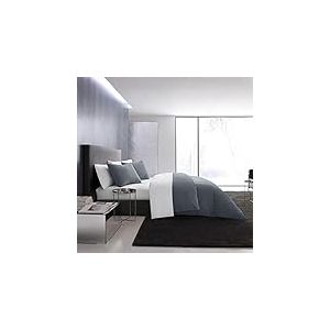 Vera Wang Parure de lit de Luxe en Coton, taies d'oreiller Assorties, 100% Nuit, King Size