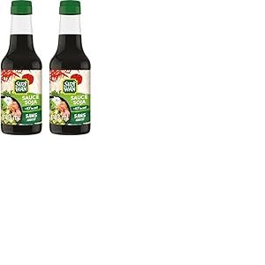 SUZI WAN Sauce Soja Allégée en Sel 143ml (Lot de 2)