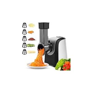 MEYKEY 150 W Coupe-l&eacute;gumes &eacute;lectrique, 5 en 1 hachoir &agrave; l&eacute;gumes multifonction