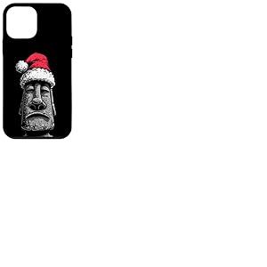 Costume de Statue de Moai drôle au Look de Noël Coque pour iPhone 12 Mini