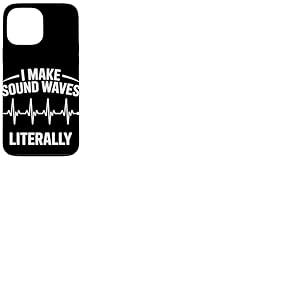 I Make Sound Waves Littéralement Ingénieur Audio Coque pour iPhone 13 Pro Max