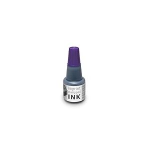 Imprint 7711 Recharge d'encre pour tampon encreur 9071M, 9072M, 9073M – 1 flacon de recharge 24 ml, violet, encre à base d'eau, impression propre, taille 7,5 x 3 cm