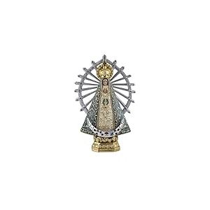 Inmaculada Romero IR Figurine Vierge De Lujan 25 Cm. Supports De Sculpture De Protection Socle en Résine Demi-Lune