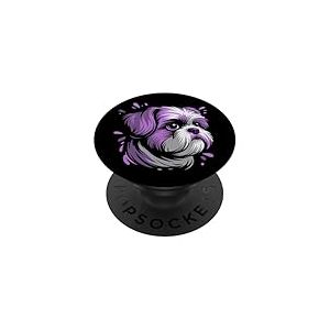 Chien Shih Tzu PopSockets PopGrip Adhésif