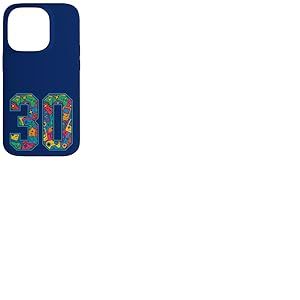 30e Anniversaire Trente Jeux vid&eacute;o de Joueur Coque pour iPhone 14 Pro