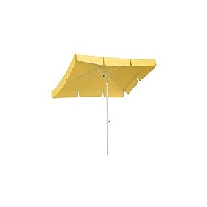 Schneider Parasol Ibiza, Jaune Or, env. 180 x 120 cm, en 4 Parties, rectangulaire
