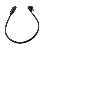 System-S C&acirc;ble USB 3.1 30 cm Type C m&acirc;le vers 2.0 Mini B Femelle 180&deg; U Adaptateur coud&eacute;