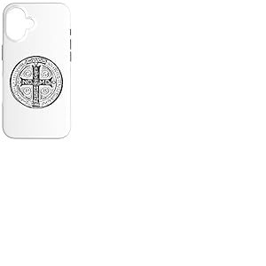 Croix de Saint Benoît Médaille de Saint Benoît Catholique Coque pour iPhone 16