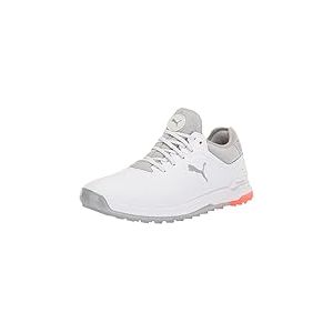 Puma Homme Proadapt Alphacat Chaussure de Golf, Taille Haute Blanche, 40.5 EU