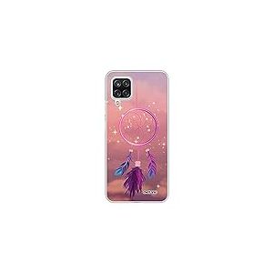 Evetane - Coque Silicone Compatible Samsung Galaxy A12 - Protection Intégrale 360, Fine et Transparente - Coque Avant & Arrière - Haute Résistance - Attrape rêve Rose