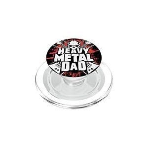 Heavy Metal Dad Musique Rock Père PopSockets PopGrip pour MagSafe