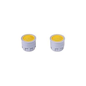 Cornat Insert r&eacute;gulateur de jet M16 / M18 &ndash; &Eacute;conomie d'eau jusqu'&agrave; 70% &ndash; Joint &ndash; Convient pour a&eacute;rateur standard &ndash; Gris &ndash; Plastique/R&eacute;gulateur de jet int&eacute;rieur/Buse m&eacute;langeur/TECWS507, argent