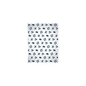 Couverture polaire sous licence officielle PlayStation | Design manette blanche et bleue | Couverture super douce et chaude | Parfaite pour les chambres d'adolescents, le camping et les soir&eacute;es pyjama