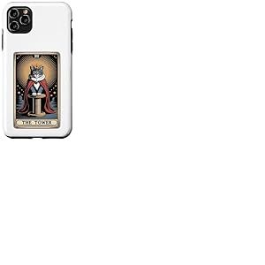 Arbre à chat en forme de carte de tarot The Tower Coque pour iPhone 11 Pro Max