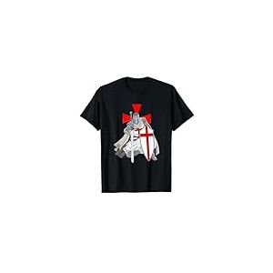 Chevalier Bouclier Templiers Cadeau Chevaliers Templiers T-Shirt