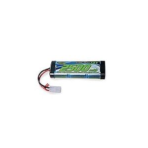 Carson 500608222 7.2V / 2500mAh NiMH Race Battery TAM - Rechargeable, avec Prise Tamiya, Pack Batterie pour Voiture RC, Batterie de Rechange véhicule télécommandé, Haute qualité, modélisme