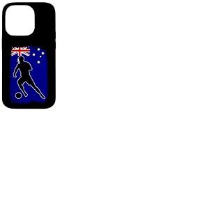 Silhouette de Drapeau Australien Australien fiert&eacute; pour Les Amateurs Coque pour iPhone 14 Pro