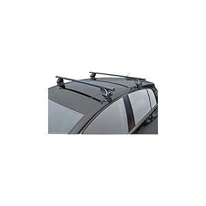 Twinny Load Jeu de Barres de Toit Acier S55 Compatible avec Citroën C4 Picasso/Grand Picasso 2013- & C4 Spacetourer/Grand Spacetourer 2018- (pour Voitures sans portefaix), Noir