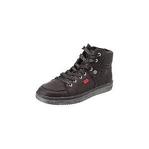 Lowell, Sneakers Hautes Fille, Noir Brillant, 25
