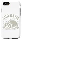 AUR Naur Tshirt Chats Dr&ocirc;le Chat Kitty Chaton Chats Tomcat Coque pour iPhone SE (2020) / 7/8