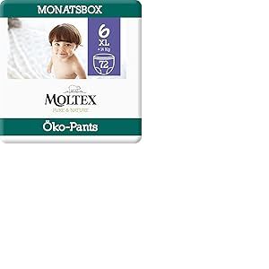 Moltex Pure & Nature Pantalon écologique Taille 6 (+14 kg) - 72 paires