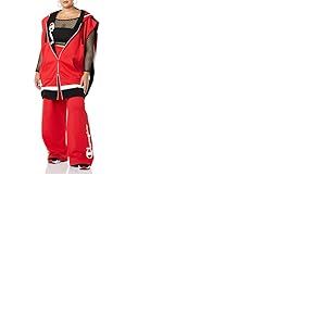 Champion Oversized Reverse Weave Vest Sweatshirt à capuche Femme Rouge XS-M
