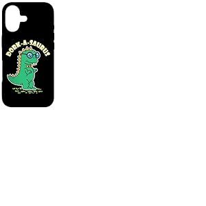 Dinosaure dr&ocirc;le Geek Vert Dinosaure Ringard DORK-A-Saurus Coque pour iPhone 17