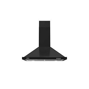 Cecotec Hotte Aspirante Pyramidale de 60 cm Bolero Flux PM 604300 Noir C. Moteur 105 W, Aspiration 430 m3/h, Commande M&eacute;canique, 3 Niveaux de Puissance, Lumi&egrave;re, Filtre en Aluminium, Finition Noire