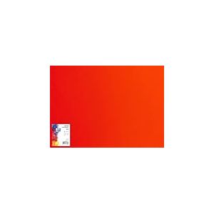 OXFORD Lot de 25 cartons à dessin en argile 50 x 70 cm DIN B2 Papier coloré pour loisirs créatifs 225 g/m² Rouge