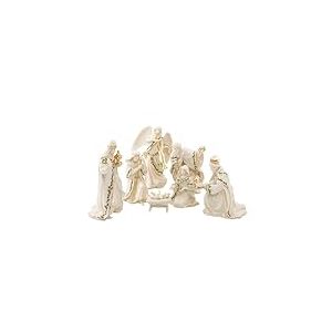 Lenox Crèche de Noël de Vacances, Lot de 7 (Sainte Famille, Trois Rois, Angel)