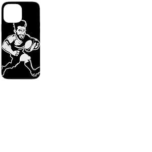 Rugby Cartoon Look Team Sports for Boys Coque pour iPhone 13 Pro Max