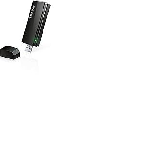 TP-Link Archer T4U Clé WiFi AC 1300Mbps, Adaptateur USB WiFi, dongle WiFi, Bouton WPS, USB 3.0, Antenne à Gain élevé, MU-MIMO, Garantie à 3 Ans, Compatible avec Win 10/8.1/8/7, Mac OS X 10.9-10.13
