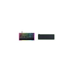 Razer BlackWidow V4 Pro (Green Switch) - US Layout + Goliathus Extended Chroma