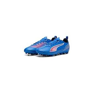 PUMA Mixte Enfant 6 Play MG Jr Chaussure de Football, Ultra Bleue, Blanche et Rouge, 31 EU