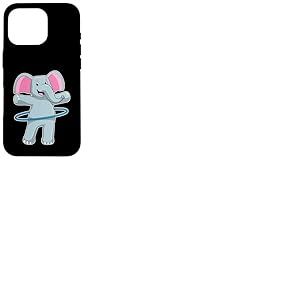 Elephant Cerceau Fitness Workout Gymnastique Coque pour iPhone 16 Pro