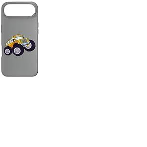 Monster Truck Bus Scolaire Jaune pour Enfant Coque pour iPhone Air