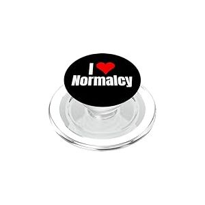 I Heart Love Normalcy PopSockets PopGrip pour MagSafe