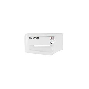 Hoover 43009875 Couvercle Distributeur Frontal pour Tiroir Lave-linge, en Plastique, Accessoire d'Origine, 8 kg, 10x25x2 cm