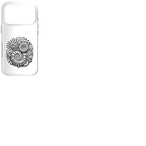 Fossiles et Fleurs d'ammonite fossile g&eacute;ologues jurassiques Coque pour iPhone 17 Pro