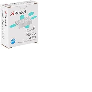 Rexel Bambi Pack de 500 Agrafes No 25