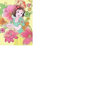 Poster d'art Mural, 50cm x 70cm, Fleurs Blanches comme Neige