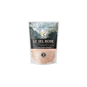 COMPTOIRS ET COMPAGNIES - Sel Rose de l'Himalaya Fin - Non Iodé et Non Raffiné - 500g