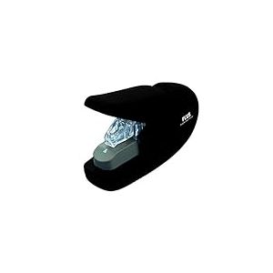 PLUS Agrafeuse sans agrafes z&eacute;ro effort, staple-free Stapler, jusqu&rsquo;&agrave; 5 feuilles &ndash; Noir