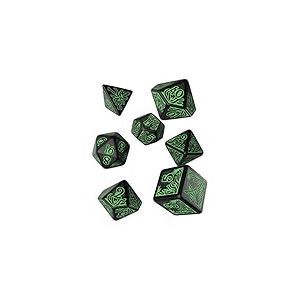 Q WORKSHOP Raven Rappel de Cthulhu Dés RDCTD21 Multicolore