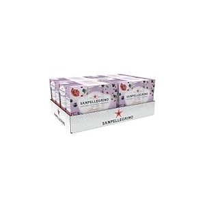 SANPELLEGRINO Momenti boisson gazeuse aromatisee grenade cassis - 4 packs de 6x33cl