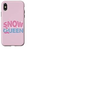 Reine des Neiges Vacances d'hiver Coque pour iPhone X/XS