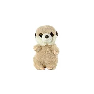 Living Nature Bébé Suricate en Peluche | Animal de Safari Moelleux et Câlin | Cadeau de Jouet Doux pour Nouveau-Nés et Bébés | Écologique Naturli