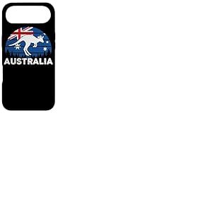Drapeau Patriotique Australien Kangourou Australien Coque pour iPhone Air