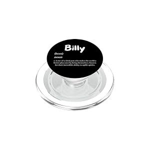 Billy Definition Uplifting Prénom personnalisé Billys PopSockets PopGrip pour MagSafe